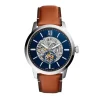 FOSSIL Montre Townsman Auto Bleu