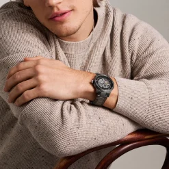 FOSSIL Montre Townsman Blanc