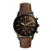 Montre Townsman Chrono Noir-FOSSIL Online