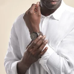 Montre Townsman Chrono Noir-FOSSIL Online