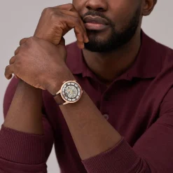 Montre Townsman Marron-FOSSIL New