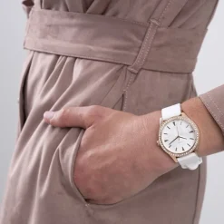 GUESS Montre Anna Blanc