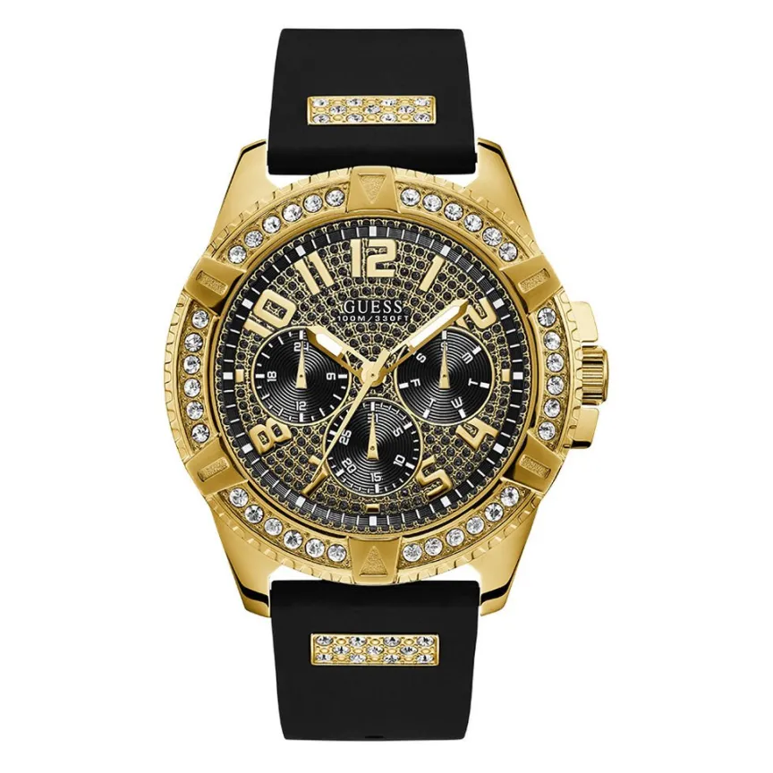 Montre Frontier Noir-GUESS Sale