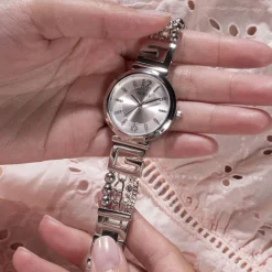 GUESS Montre G Cluster Argenté