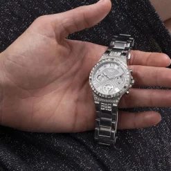 Montre Moonlight Argenté-GUESS Clearance