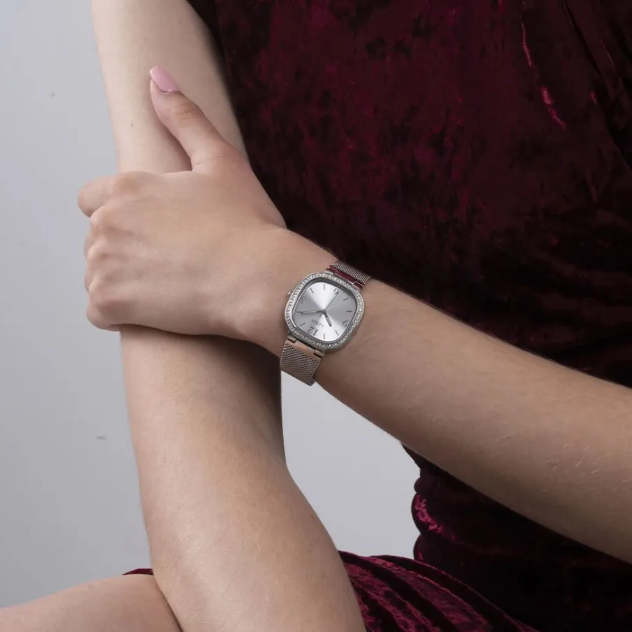 GUESS Montre Tapestry Gris