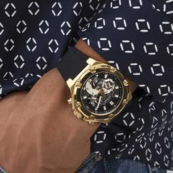 GUESS Montre Third Gear Noir