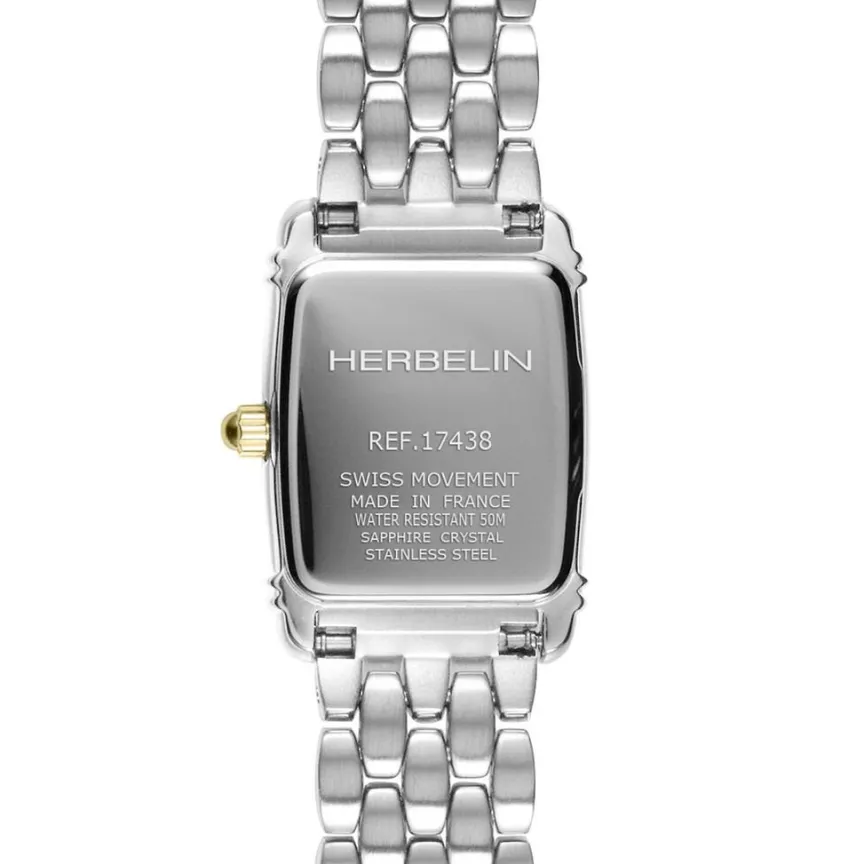 Montre Art Deco Argenté-HERBELIN Hot