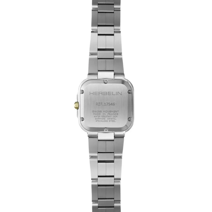 Montre Cap Camarat Square Nacre Blanche-HERBELIN Outlet