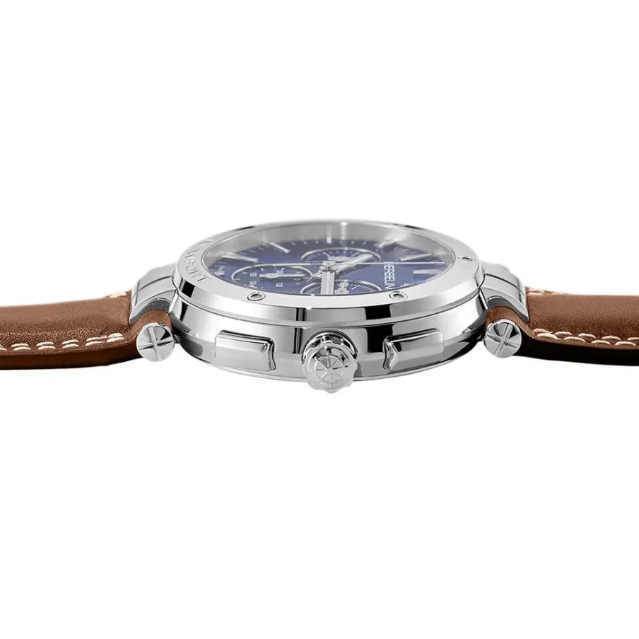 HERBELIN Montre Newport Chrono Bleu