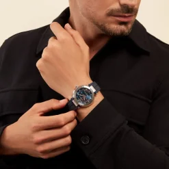 HERBELIN Montre Newport Mareographe Bleu