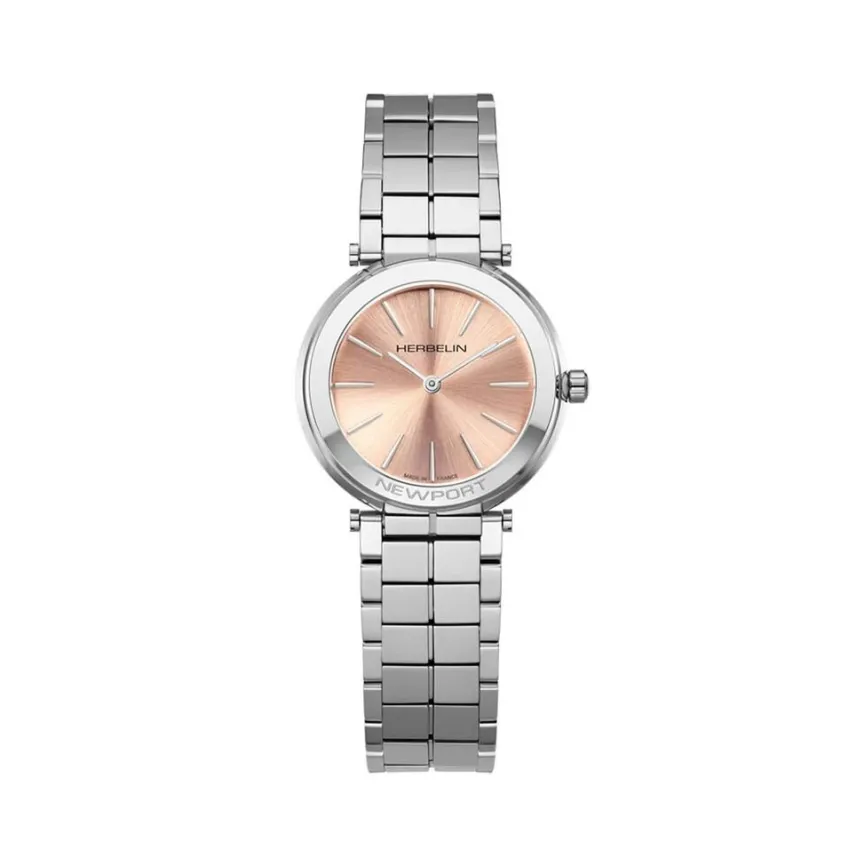 Montre Newport Slim Rose-HERBELIN Outlet