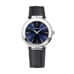 Montre Newport Slim Bleu-HERBELIN New