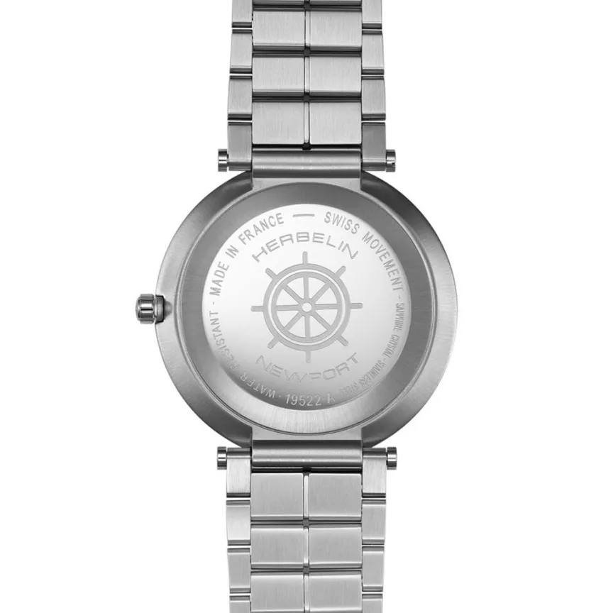 Montre Newport Slim Bleu-HERBELIN Best