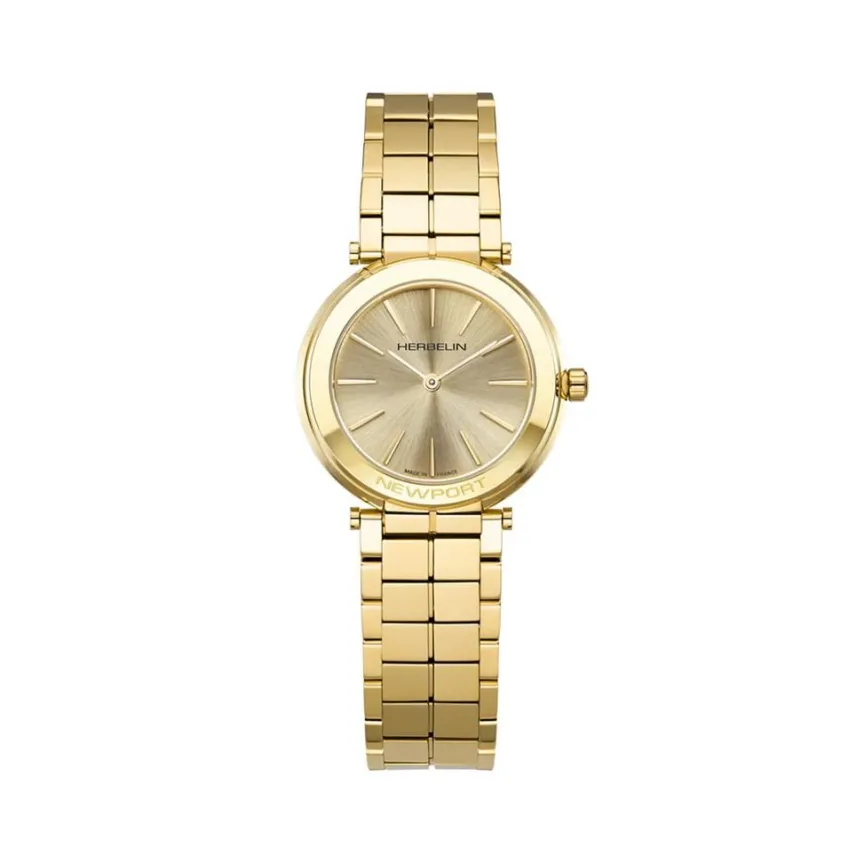 Montre Newport Slim Champagne-HERBELIN Discount