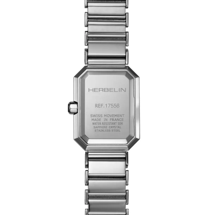 HERBELIN Montre Octogone Nacre Blanche