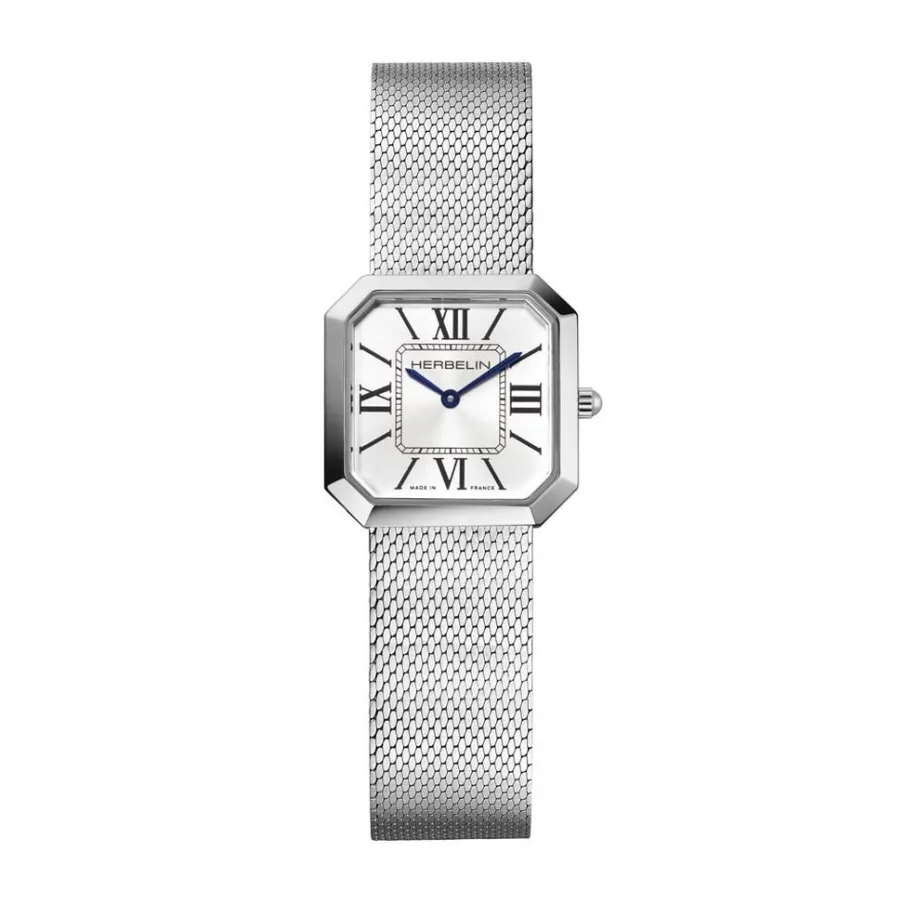 HERBELIN Montre Octogone Argenté