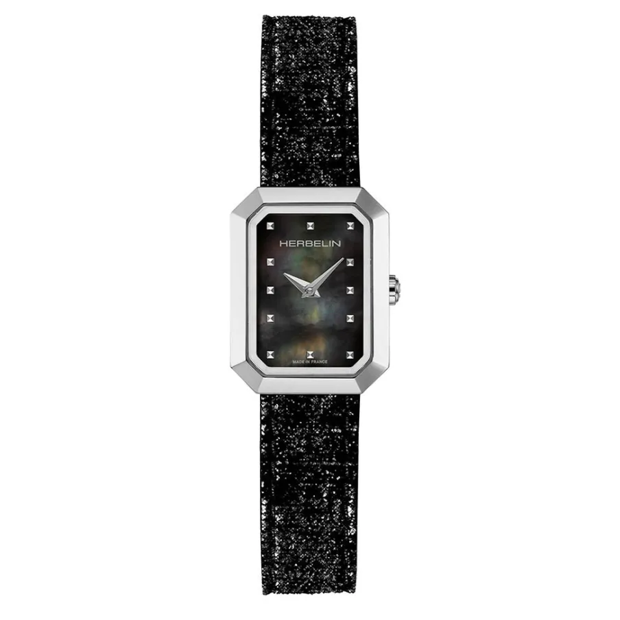 HERBELIN Montre Octogone Nacre Noire
