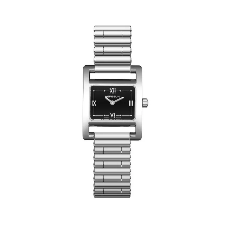 Montre V Eme Avenue Noir-HERBELIN