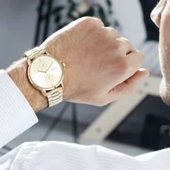 HUGO Montre Focus Champagne