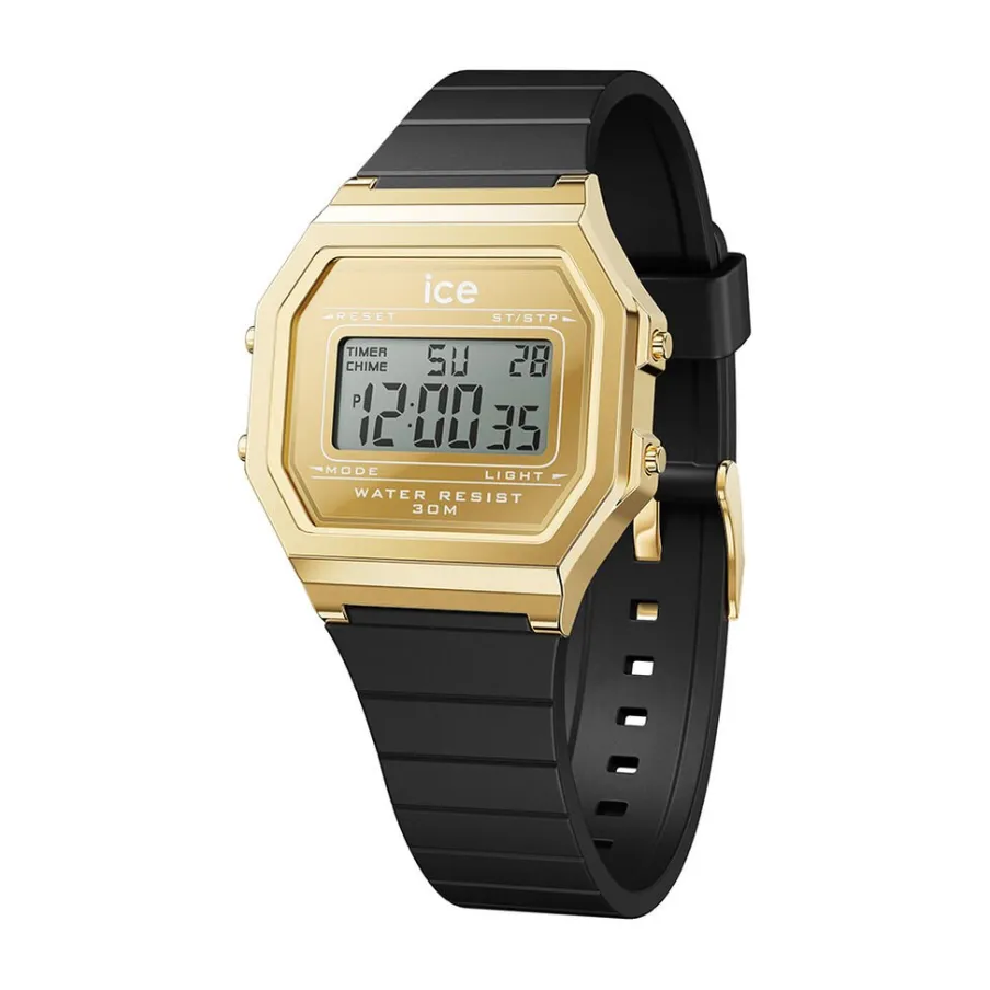 ICE WATCH Montre Digit Retro Dore