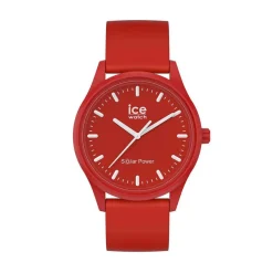 Montre Solar Power Rouge-ICE WATCH Clearance