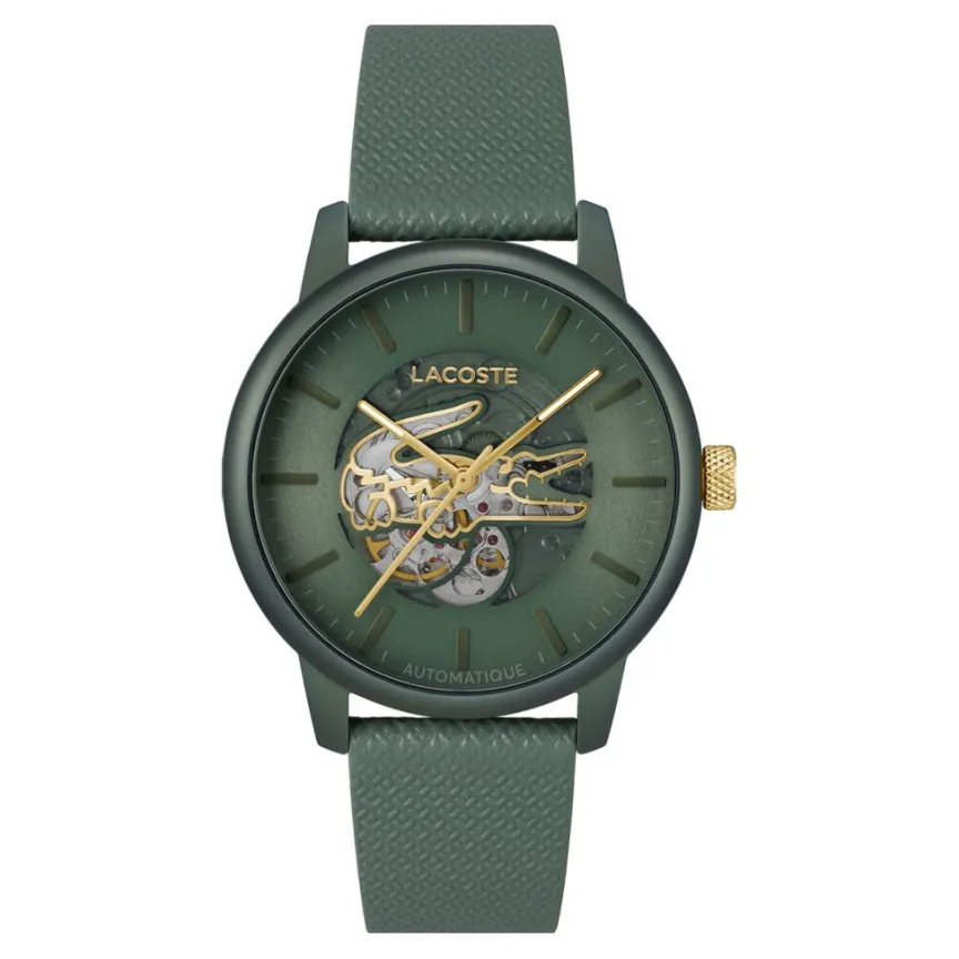 Montre .12.12 Automatique Kaki-LACOSTE Discount