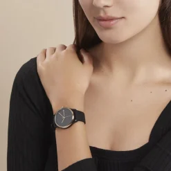 LACOSTE Montre Crocodelle Noir