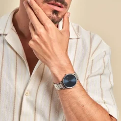 LACOSTE Montre Crocorigin Bleu