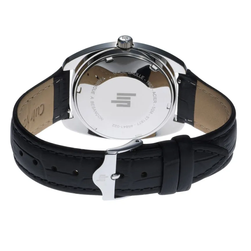 Montre Général De Gaulle Argenté-LIP