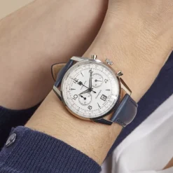 LIP Montre Himalaya Chrono Blanc Argenté