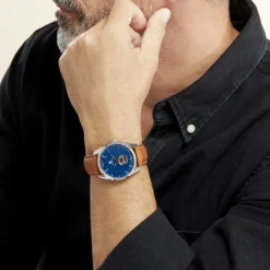 Montre Himalaya C艙ur Battant 40 Bleu-LIP Hot