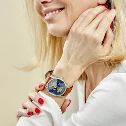 Montre Himalaya Sablier 40 Bleu-LIP Sale