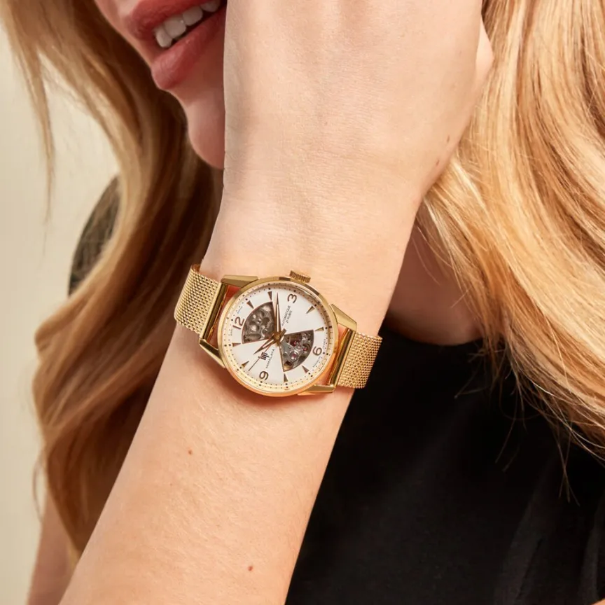 Montre Himalaya Sablier 33 Blanc-LIP Outlet