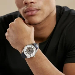 LIP Montre Himalaya Squelette Argenté