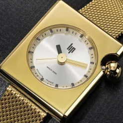 LIP Montre Mach 2000 Mini Square Doré