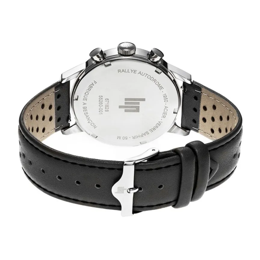 Montre Rallye Autodrome Argenté-LIP Outlet