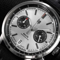 LIP Montre Rallye Meca-Quartz Argenté