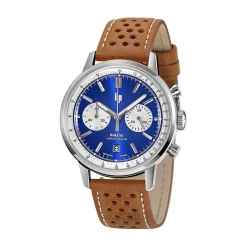 LIP Montre Rallye Meca-Quartz Bleu