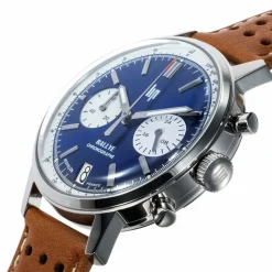 LIP Montre Rallye Meca-Quartz Bleu