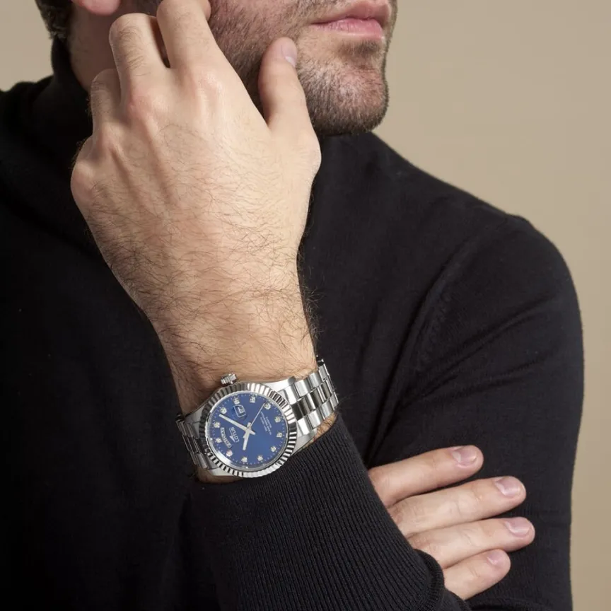 Montre Freedom Collection Bleu-LOTUS