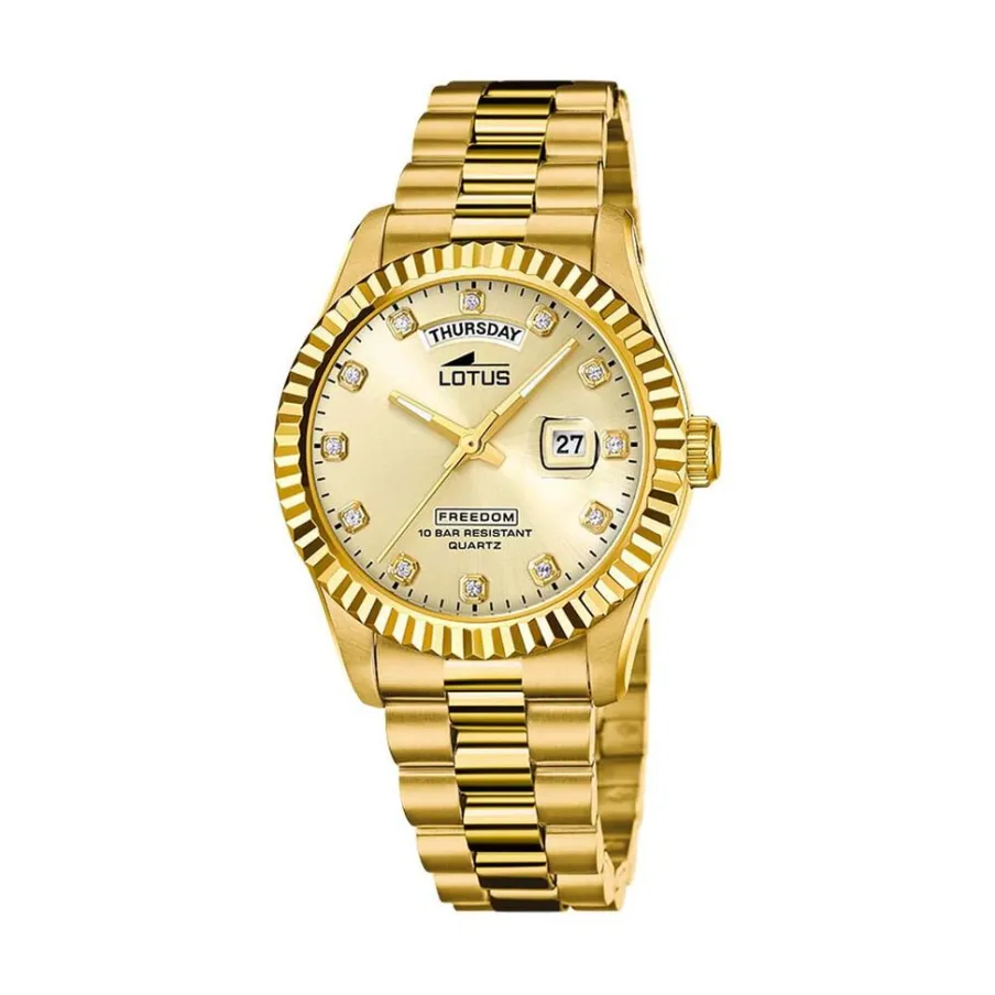 LOTUS Montre Freedom Collection Doré