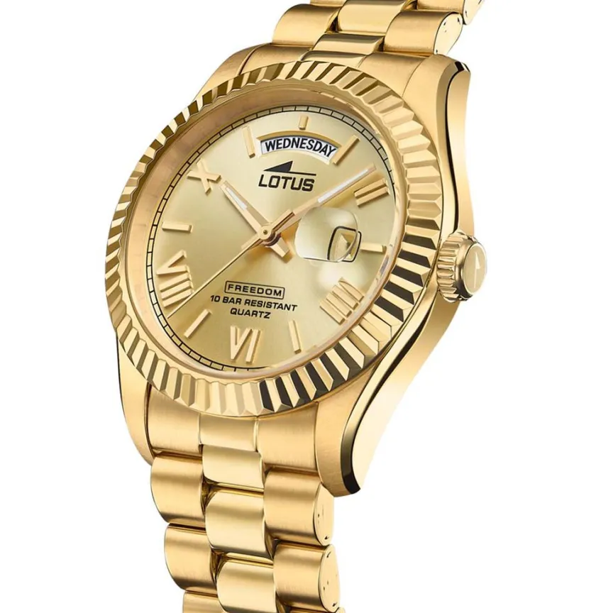 Montre Freedom Collection Doré-LOTUS New