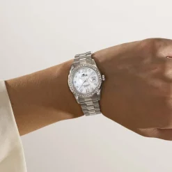 LOTUS Montre Freedom Collection Nacre Blanche