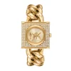 MICHAEL KORS Montre Chain Lock Doré