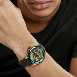 MONTIGNAC Montre Round Automatique Vert