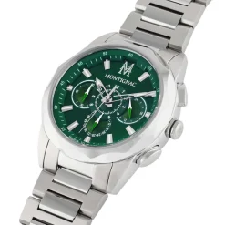 MONTIGNAC Montre Round Multifonction Vert