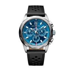 Montre Round Multifonction Bleu-MONTIGNAC Hot