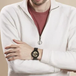 MONTIGNAC Montre Round Noir