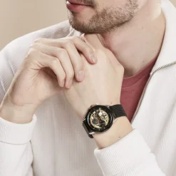 MONTIGNAC Montre Round Noir